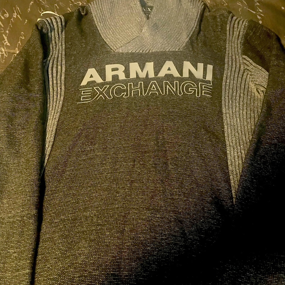 Armani Exchange  wool turtleneck sweater